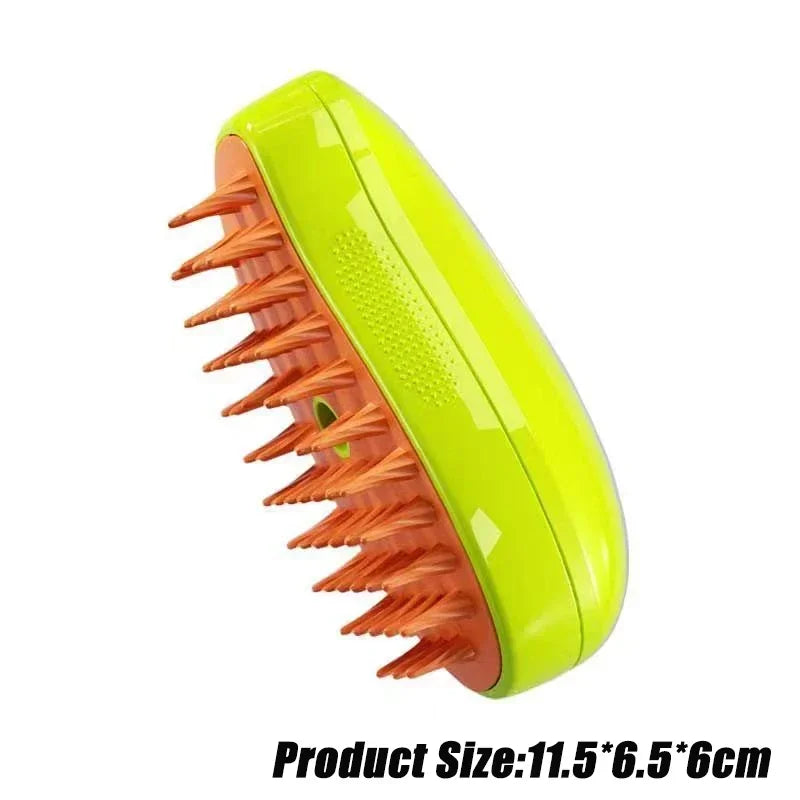 GroomEase 3-in-1 Steam Brush